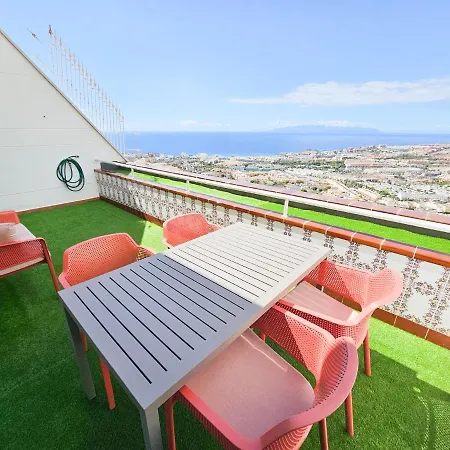 Luxury Sunset 408 Heated Pool With Air Condition And Sea Views Costa Adeje  Exterior photo